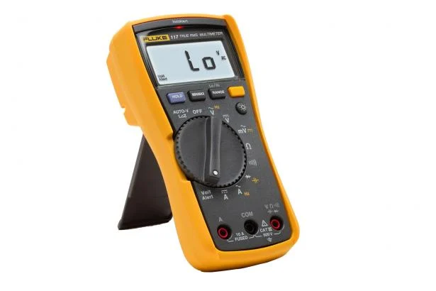 Fluke 117 มัลติมิเตอร์สำหรับช่างไฟฟ้าพร้อมแรงดันไฟฟ้าแบบไม่สัมผัส