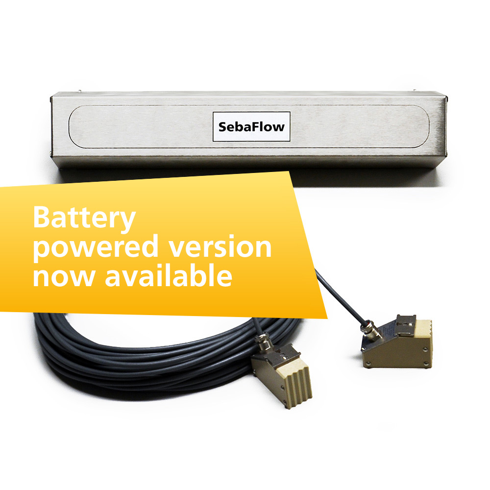 SEBAFLOW-BAT การตรวจสอบโซนถาวรด้วยการวัดอัตราการไหลแบบอัลตราโซนิก